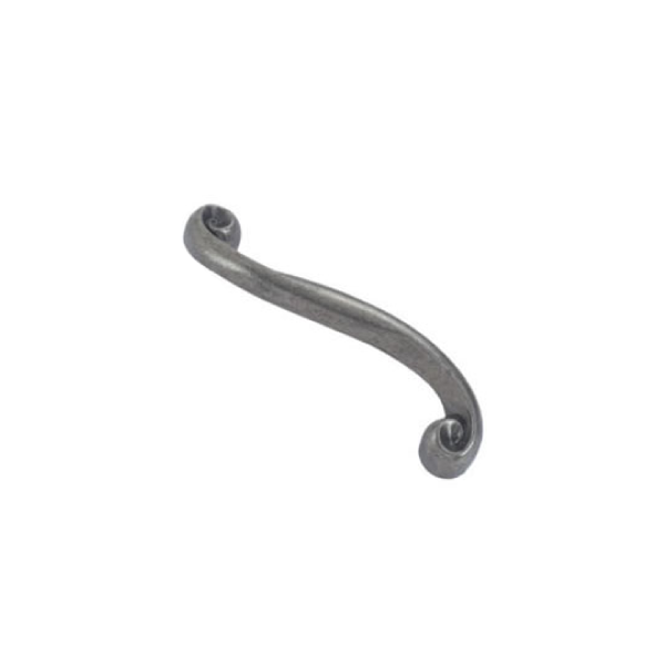96mm Snail handle Oxidised Right