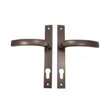 Lever handles for aluminium doors